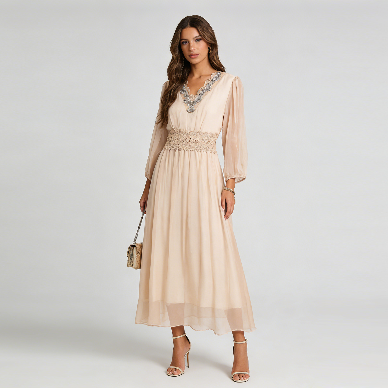 Women's 100% Silk Wrap Dress For Beach REAL SILK LIFE