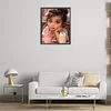 Diamond Painting-DIY Full Round Drill Sweet Cool Girl(40x50cm)