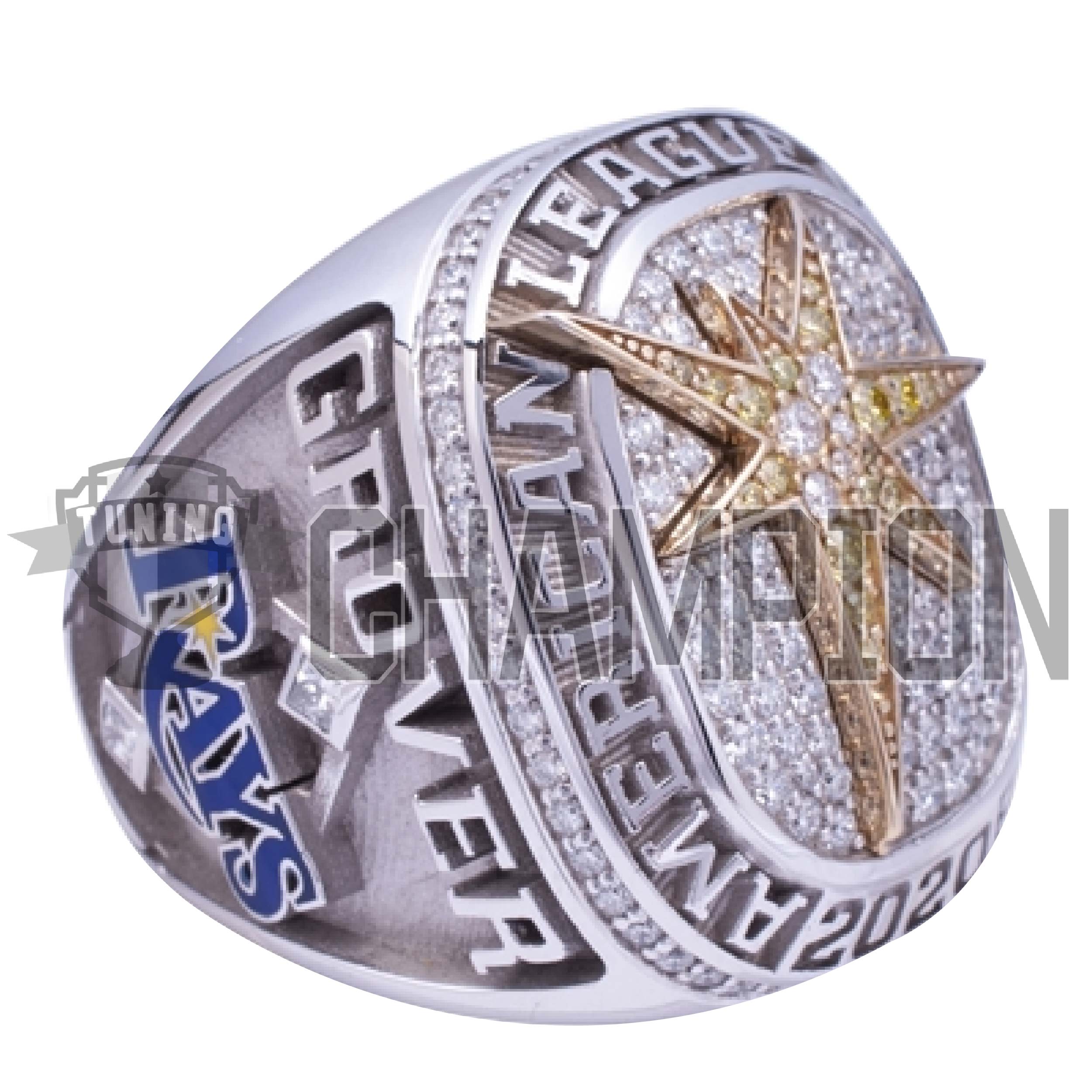 Rays receive 2020 American League championship rings