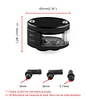 Motorcycle Brake Clutch Master Cylinder Fluid Reservoir Oil Cup (Black)
