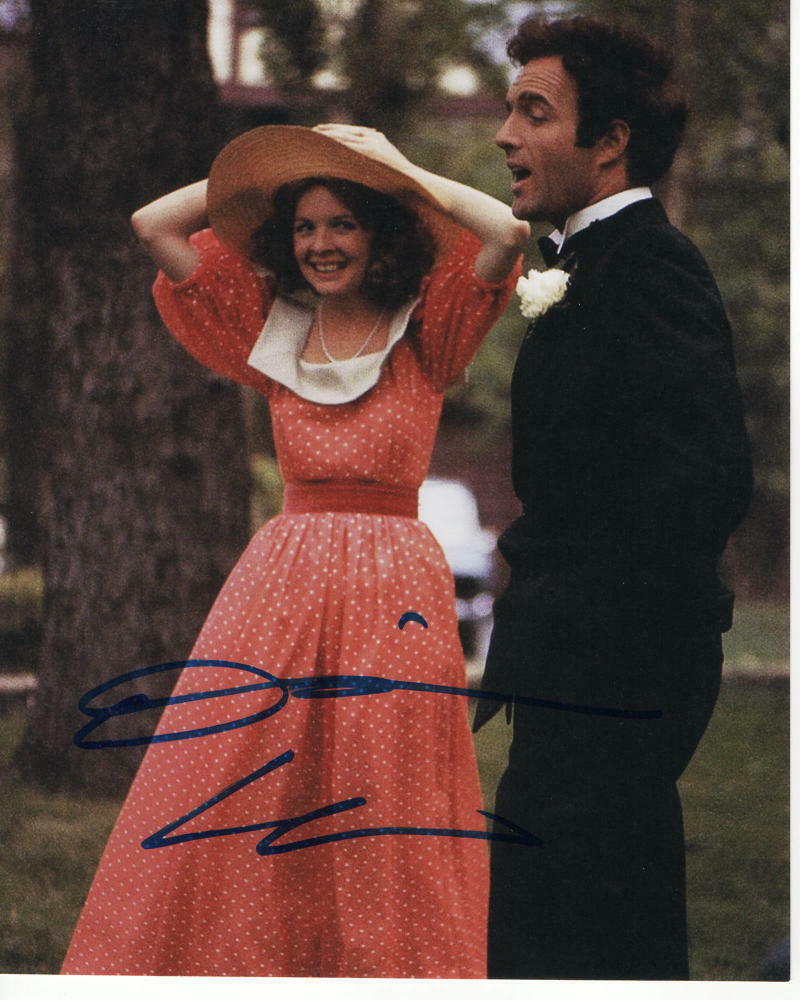 DIANE KEATON SIGNED AUTOGRAPH 8X10 Photo Poster painting - THE GODFATHER, ANNIE HALL, JAMES CAAN