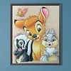 Lapin Disney-peinture diamant rond-40*50cm