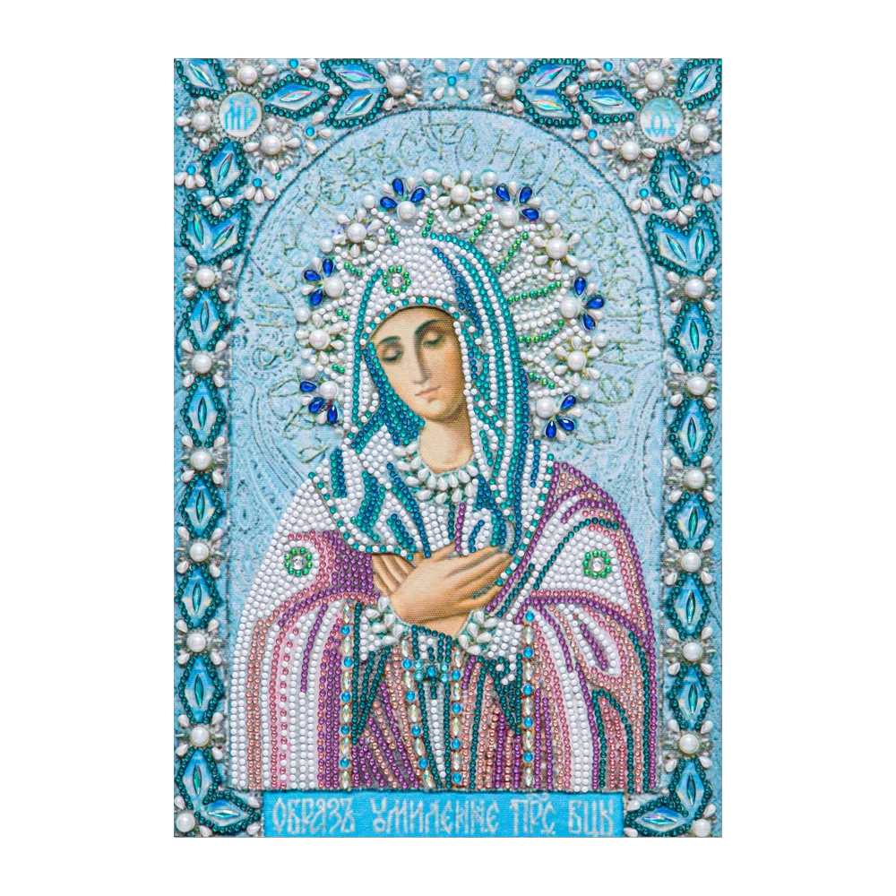 Partial Special-shaped Crystal Rhinestone Diamond Painting - Our Lady(30*40cm)