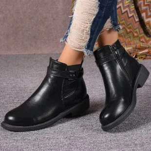 Breakj Breakj Light Retro Boots Niche Fashion Women's Boots Trend British Martin Boots
