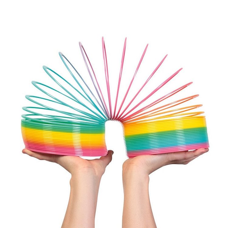 Magic Spring Plastic Rainbow Toy
