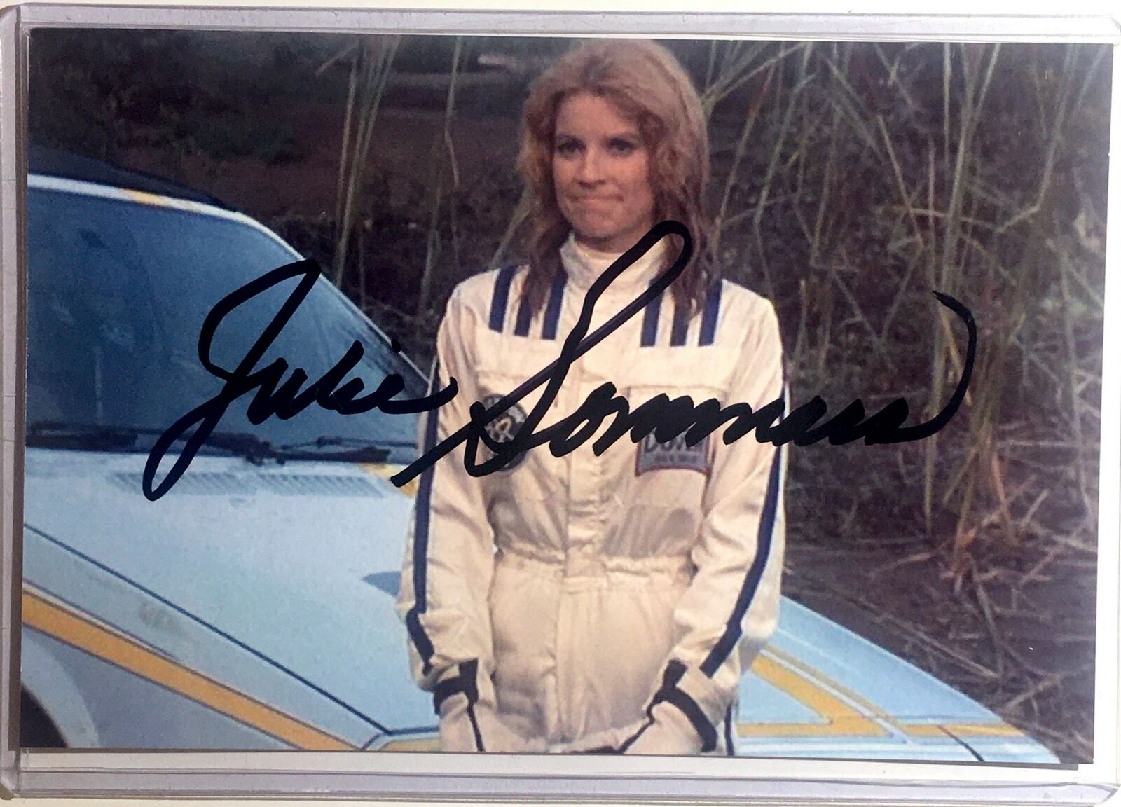 Julie Sommars Signed 4x6 Photo Poster painting Actress Herbie Goes To Monte Carlo Magnum P.I.