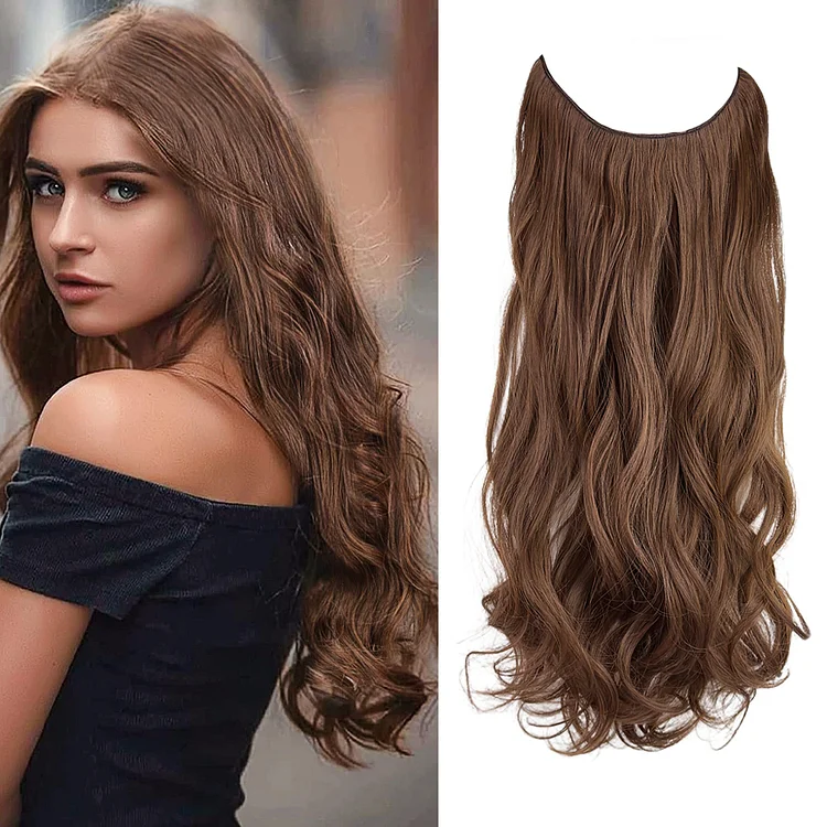 🔥Wave Clip in Hair Extensions Wigs