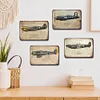 4PCS Airplane - Vintage Metal Signs Set - 20*30cm