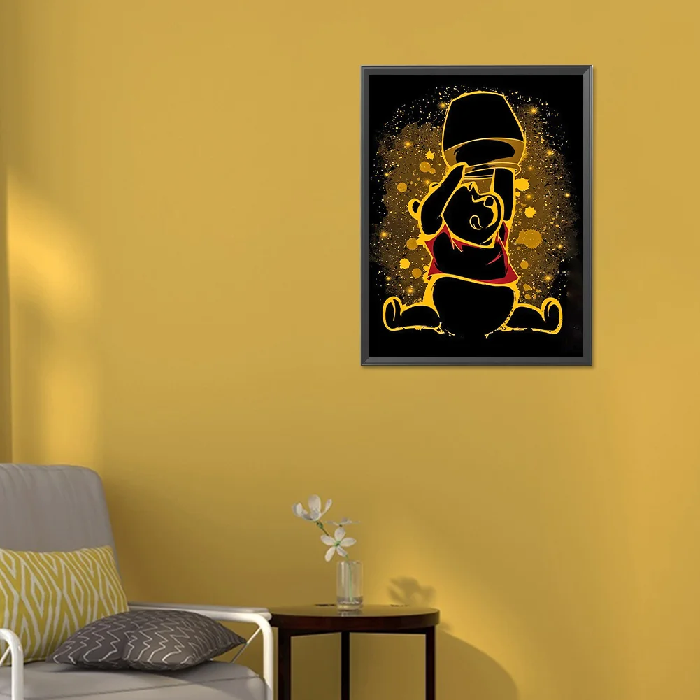 Diamond Painting - Full Round Drill - Winnie the Pooh(Canvas|30*40cm)