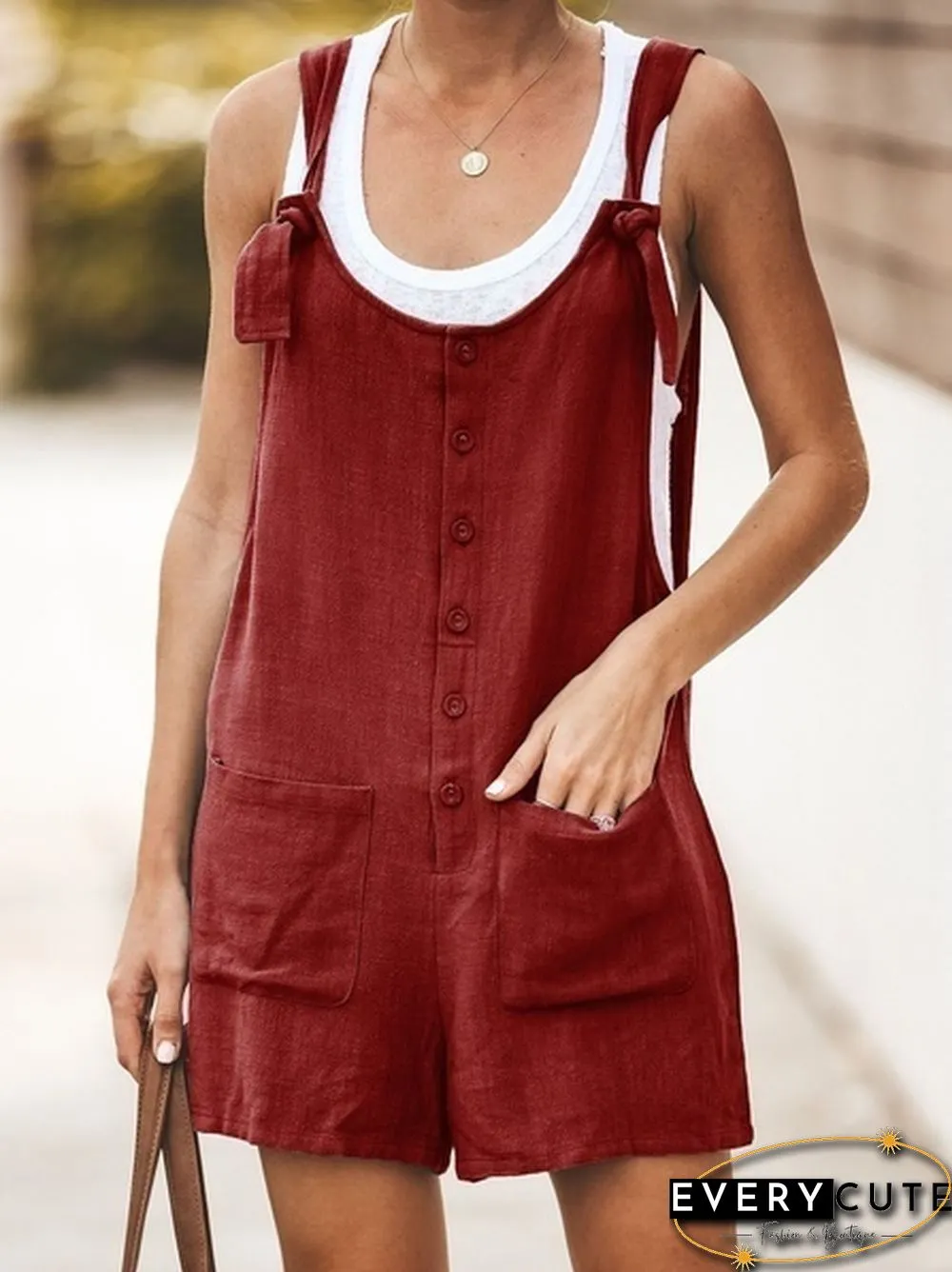 Womens Jumpsuit Summer Bib Pants Shorts Casual Loose Sleeveless Rompers Jumpsuit Suspenders Overalls XS-XXXL