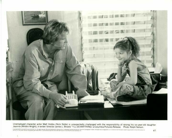 Nick Nolte Whittni Wright I'LL Do Anything Original Press 8X10 Photo Poster painting