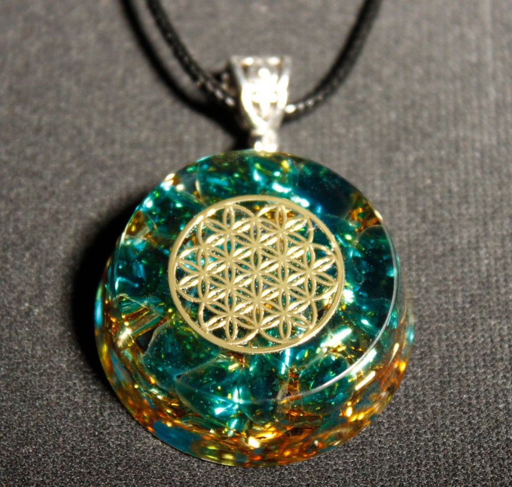 

Orgone Pendant - Flower of life, 501 Original