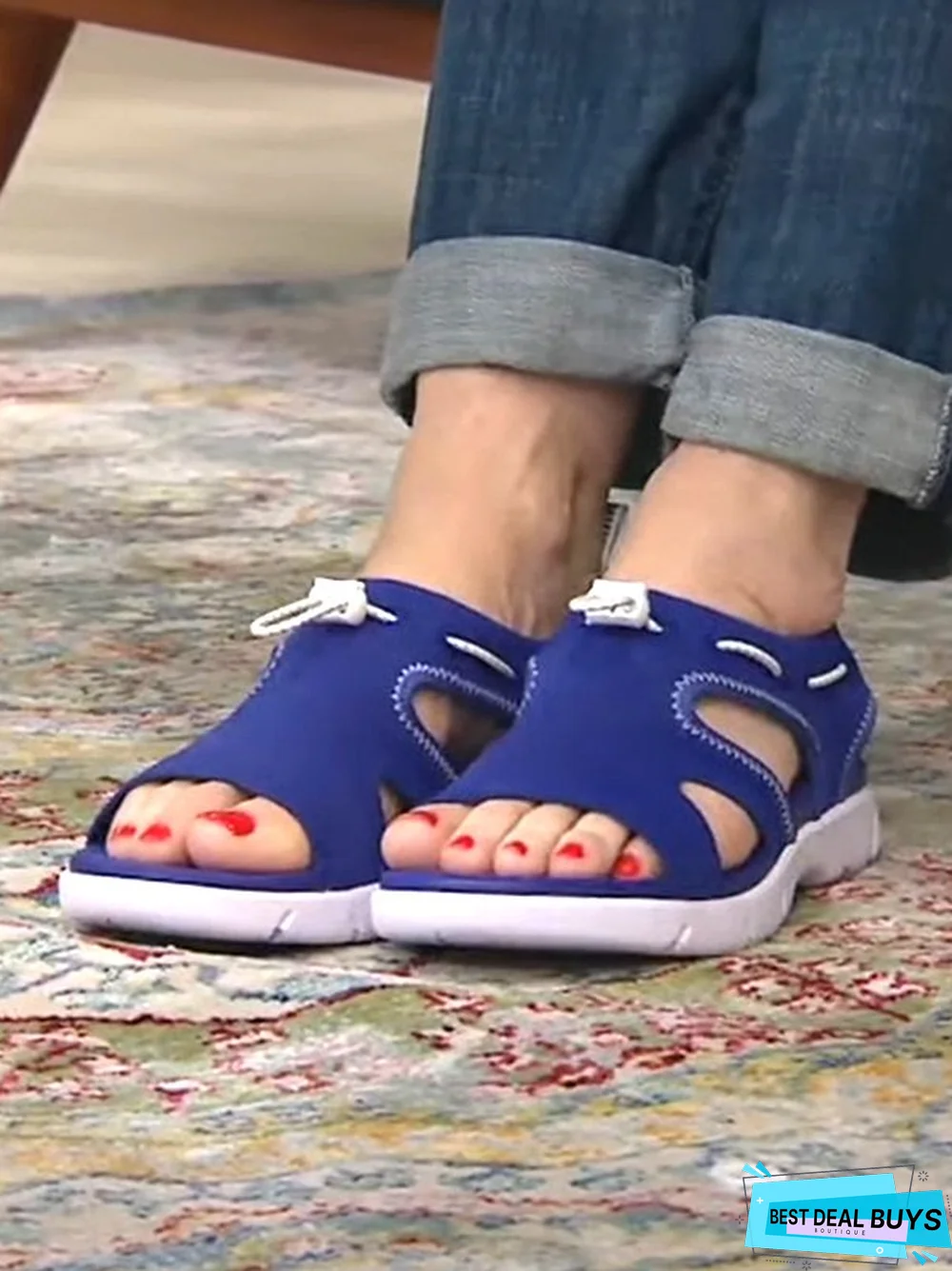 Women Summer Sports Mesh Fabric Athletic Sandals