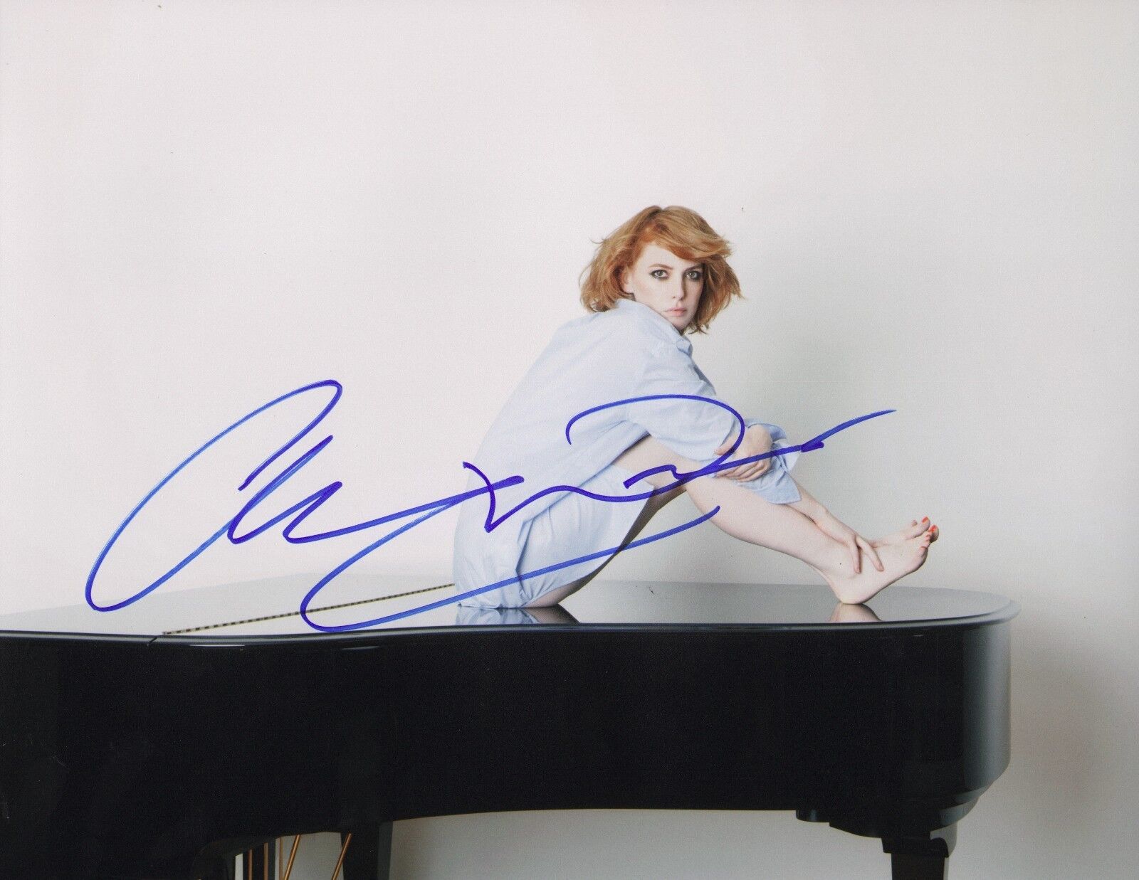 ~~ ALICIA WITT Authentic Hand-Signed Twin Peaks - Gersten