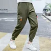Kid Boy Autumn Spring  Sport Trousers Casual Style Pants