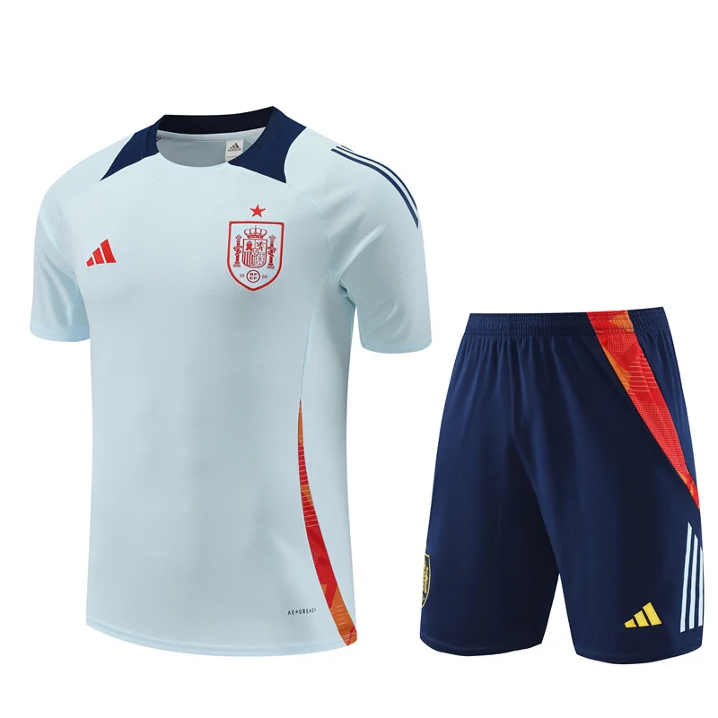 2024 Spain Training Kit Football T-Shirt Thai Quality