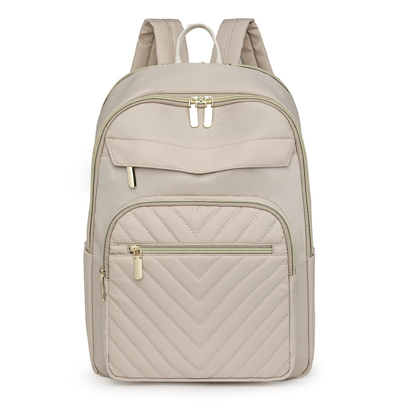 Waterproof Chevron Casual Women’s Backpack