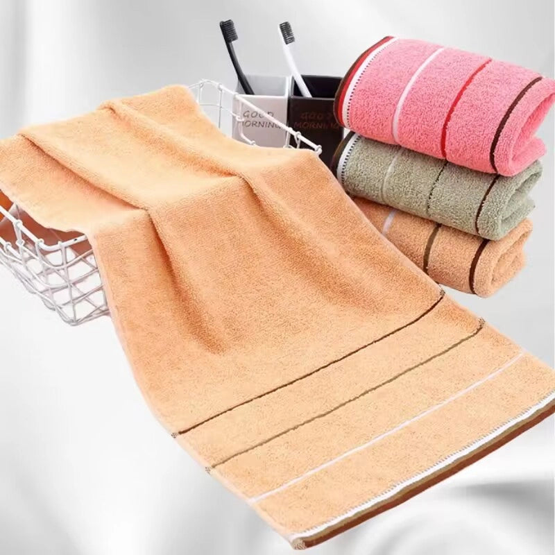 Gaoyang Towel Household Absorbent Dark Cotton Towel Adult Thickened Soft Stall Towel Factory