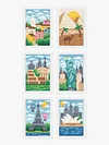 6pcs Mini Square Diamond Painting-Around The World