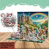 12 Cute Animals Scene Box - 5D DIY Craft Ornament