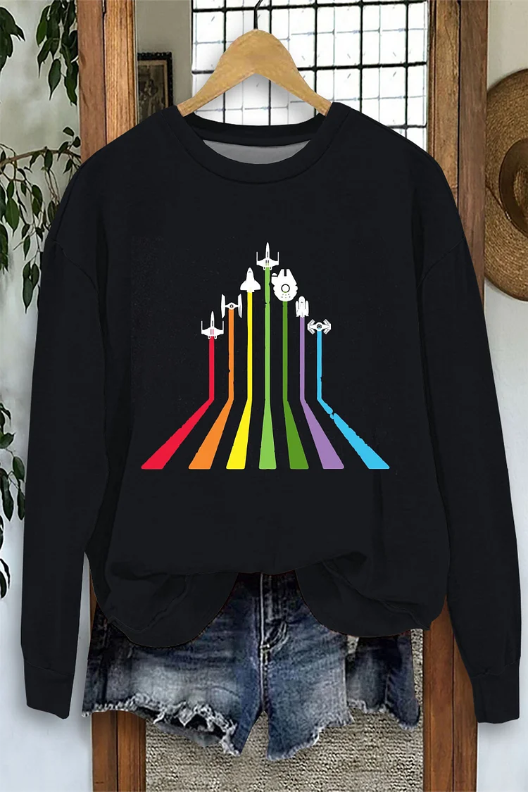 Rainbow LGBT Flag Sweatshirt