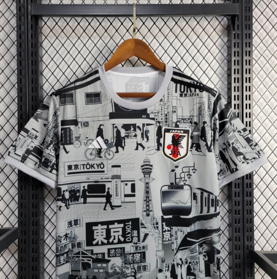 24/25 Japan Special Edition Black Soccer Shirt Thai Qulity