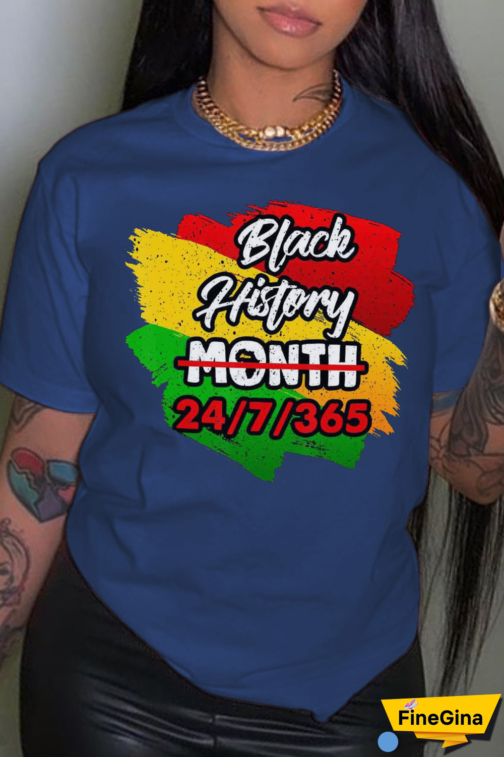 Red Daily Vintage Print Patchwork O Neck T-Shirts