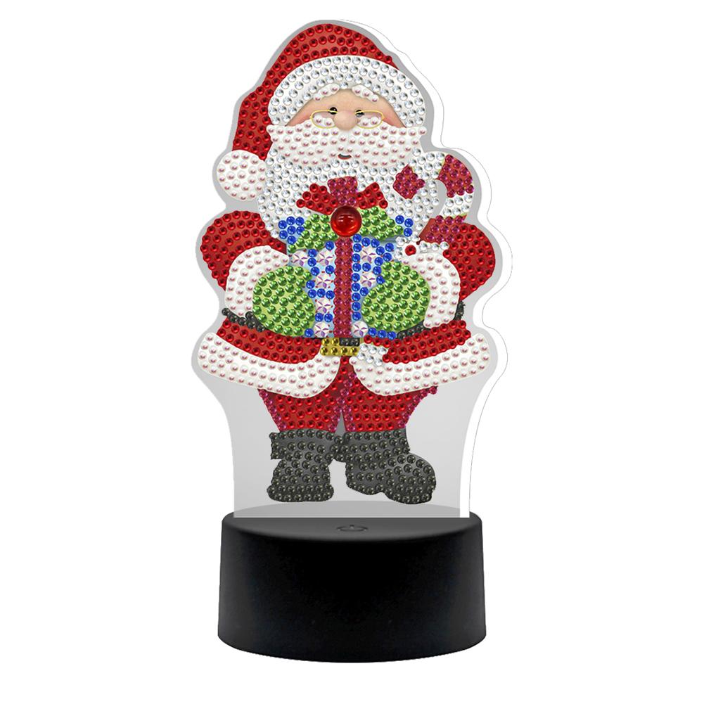 

Santa Claus Night Lights-5D DIY Craft Lamp, 501 Original