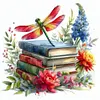 Dragonfly - Square AB Drills Diamond Painting(35*35cm)