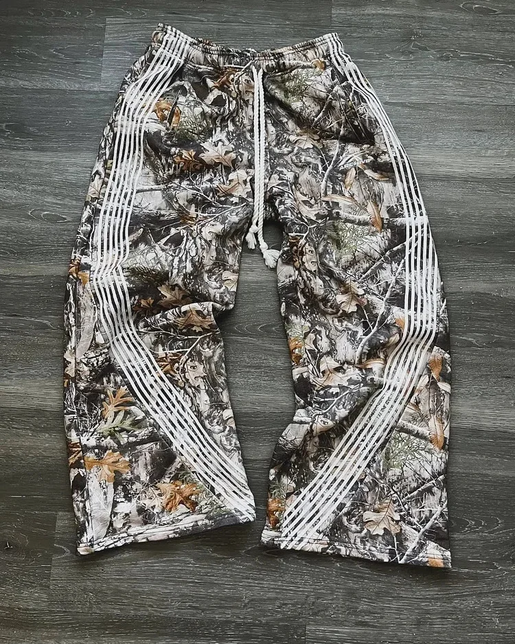 Y2K Gothic Camouflage Cargo Pant