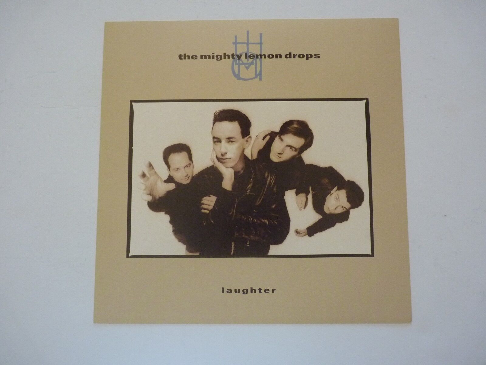 The Mighty Lemon Drops Laughter LP Record Photo Poster painting Flat 12x12 Poster