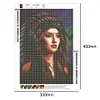 >SALE<5D DIY Full Drill Diamond Painting Cross Stitch Embroidery Kit (Indian09)