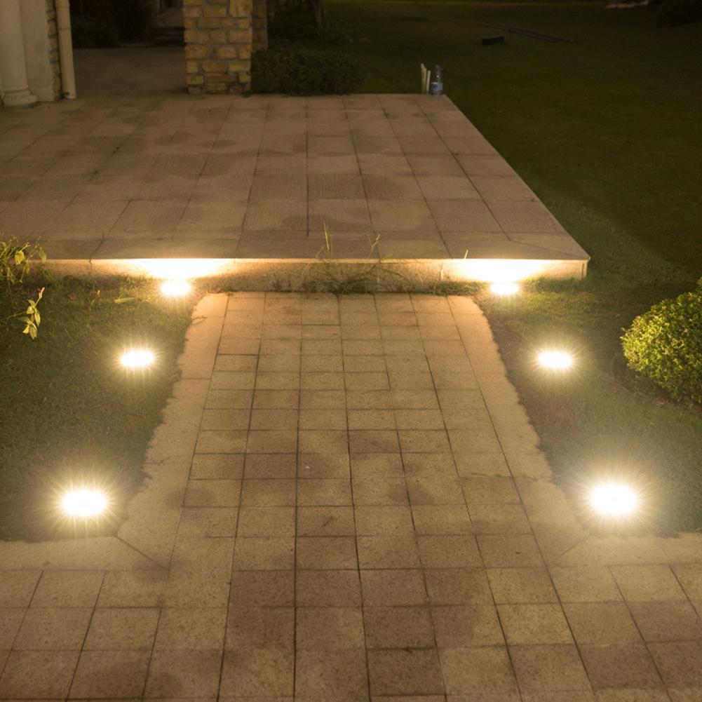 

12 LED Solar Buried Waterproof Underground-Lanscape Lawn Light, 501 Original