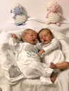 12"&16" Washable&Bendable Full Silicone Baby Boy and Girl Cyrus and Nelly, Soft&Truly Touch Just Like a Real Baby - RBBI-Myrebornbabydoll&reg; Myrebornbabydoll&reg;