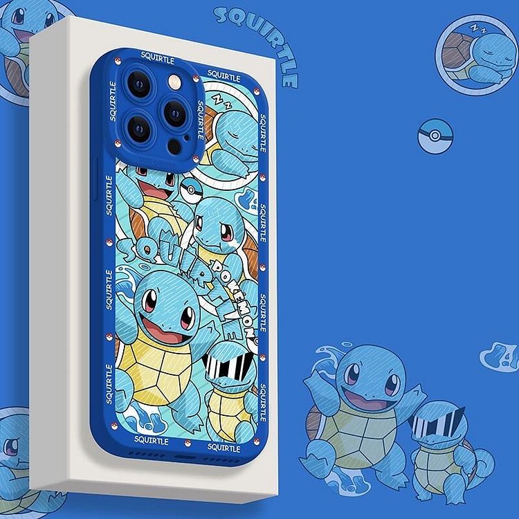 Pokemon Squirtle Bulbasaur Phone Case For Iphone weebmemes