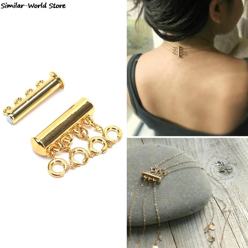 Strand Necklace Detangler Untangling Layered Necklace Clasp  Jewelry Accessories