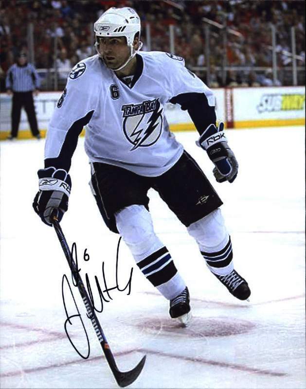 Josef Melichar signed NHL hockey 8x10 Photo Poster painting W/Cert Autographed A0002