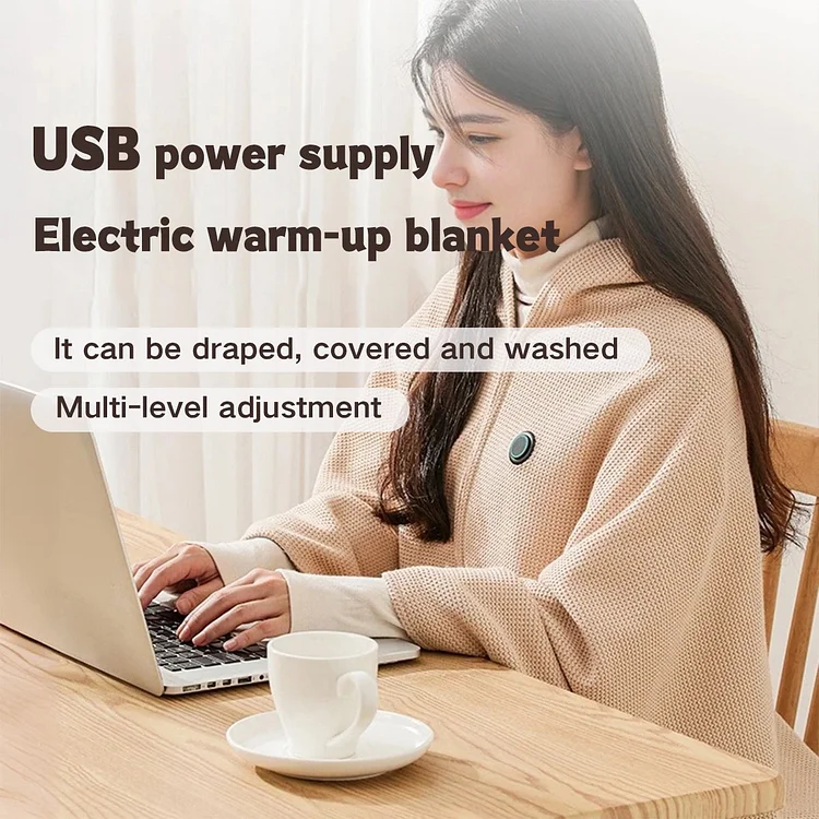 🎉Best Winter Gifts 🔥 Portable Heated Shawl (Buy 2 Free Shipping)