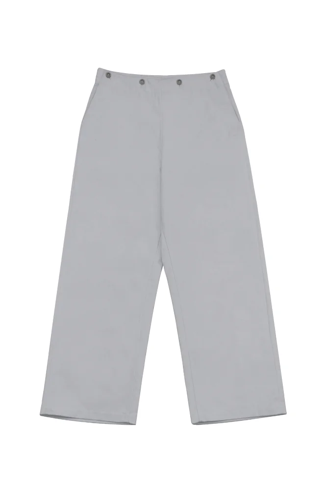   Kriegsmarine German White cotton EM Trousers Klapphose German-Uniform