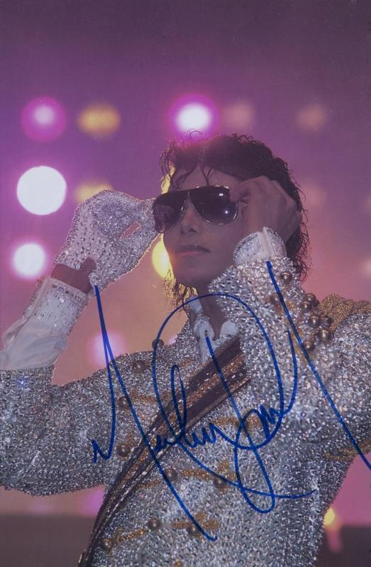 MICHAEL JACKSON Signed Photo Poster paintinggraph - Pop Musician / Singer / Vocalist - preprint