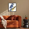 Blue Bird On Branch-14CT Stamped Cross Stitch 16*18cm/6.3*7.09in tapestrymarket
