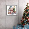 Christmas Bear - Crystal Rhinestone Diamond Painting