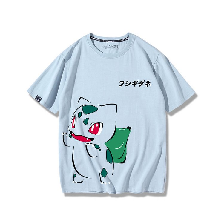 Anime Pokemon Cute Summer T-shirt  weebmemes