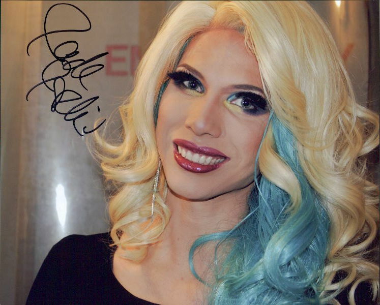 Jade Jolie (RuPaul's Drag Race) signed 8x10 Photo Poster painting in-person