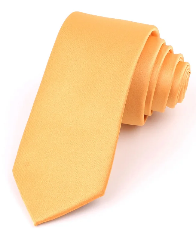 Business Satin Arrow Shape Solid Blazer Tie 