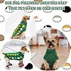 Dog Sweater for Small Dogs Pullover Turtleneck Knitted Cat Sweater Thick Warm Pet Clothes Outfits