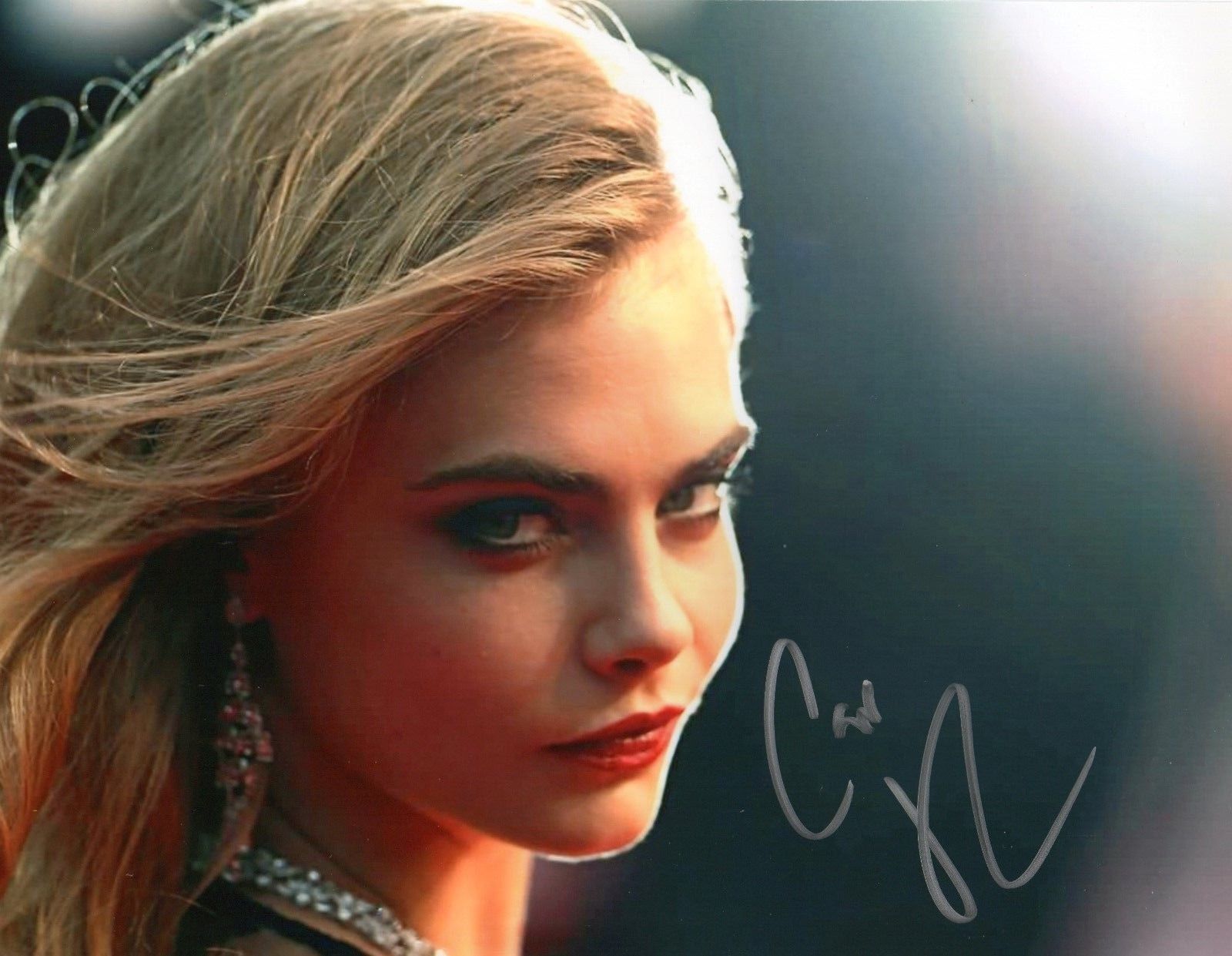 CARA DELEVINGNE AUTOGRAPHED SIGNED A4 PP POSTER Photo Poster painting PRINT 21