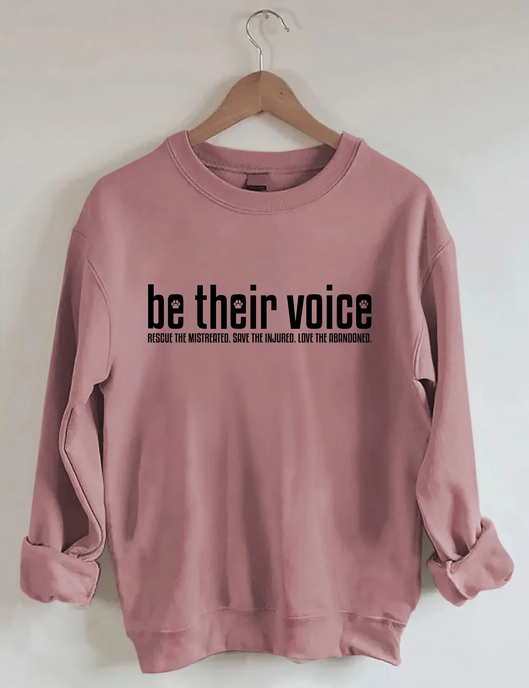 Be Their Voice Sweatshirt 