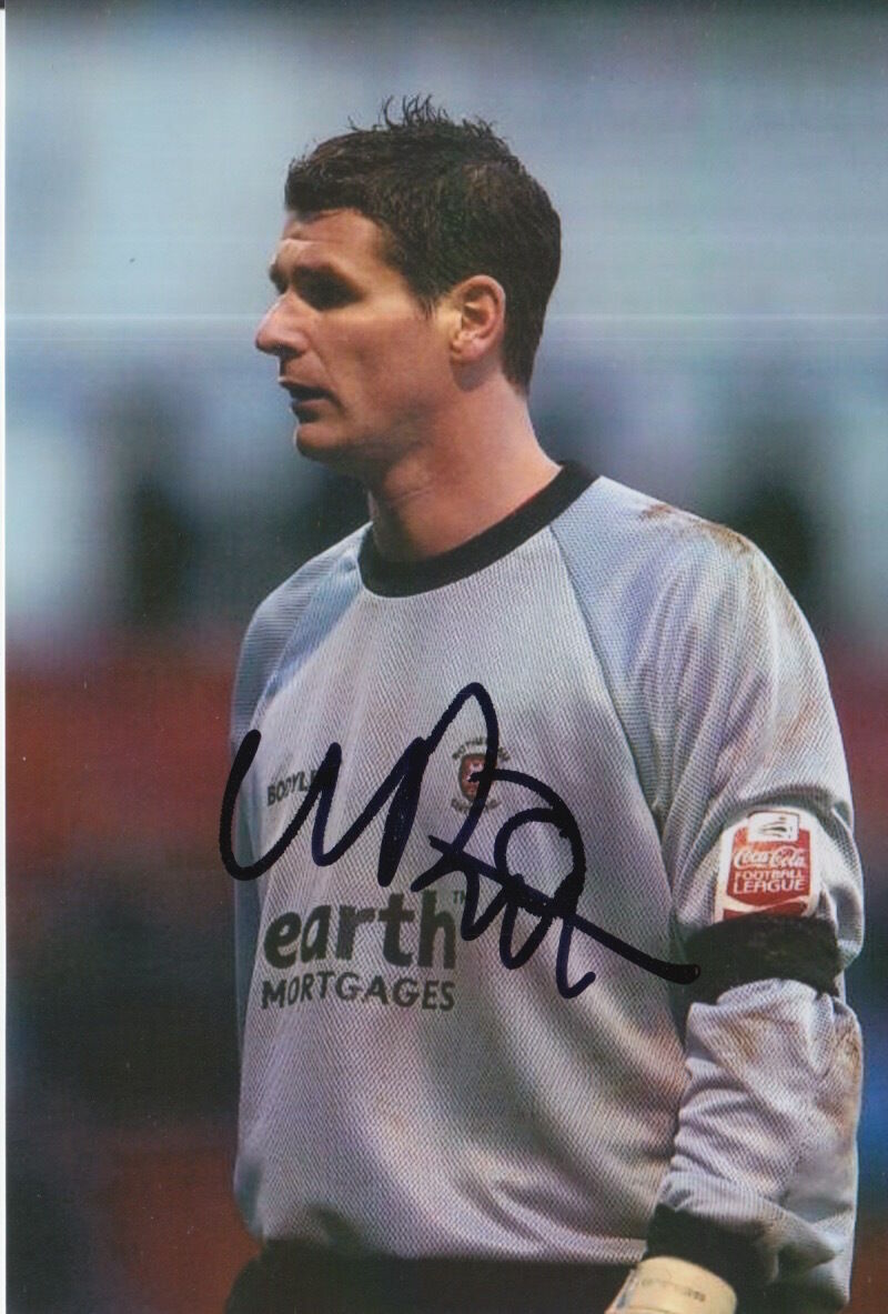 ROTHERHAM HAND SIGNED MIKE POLLITT 6X4 Photo Poster painting 2.