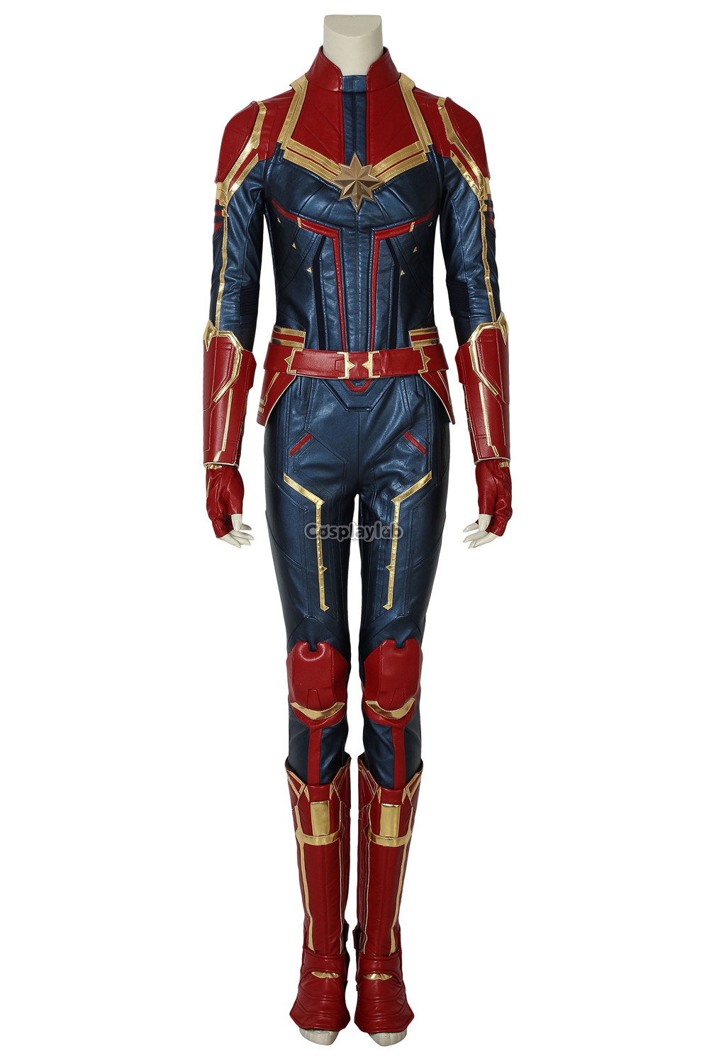 Carol Danvers Jumpsuit Cosplay Costume